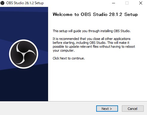 OBS Studio インストール１