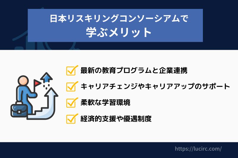 日本リスキリングコンソーシアムを受講するメリット