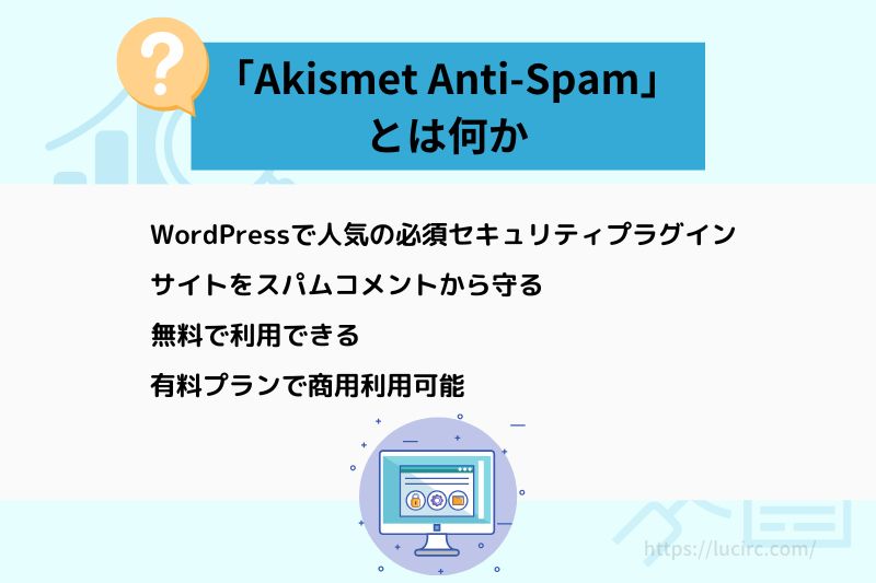 「Akismet Anti-Spam」とは何か