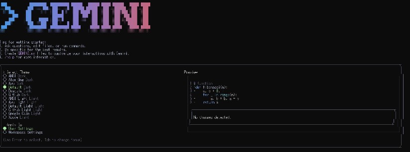 Gemini CLI install